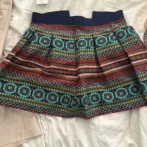 Colorful skirt from Anthropologie